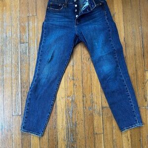 High-Rise Classic Blue Women's Jeans